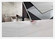 กระเบื้อง Porcelain Agate Beige Color 600*1200 mm Size Marble Look Porcelain Tile Best For Floor 60*120 cm