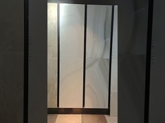 เปรียบเทียบกระเบื้องลายหินอ่อนขนาด 600x1200 มม. รุ่น FP8126A83 สีเบจ และรุ่น FP8126A87 สีเทา