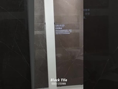 การดูดซึมน้ํา 0.5% กระเบื้องพื้นเซรามิกสีขาวสําหรับพื้นที่ทนทานนาน