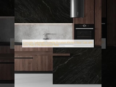 คอนกรีต สับสราท โปรเซลีนที่เหมาะสม กระเบื้องพื้นครัวที่มีอัตราการดูดซึมน้อยกว่า 0.1%