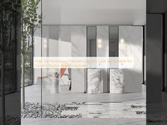 กระเบื้องพอร์ซเลนลายปูนเปลือย ทนทานต่อการลื่นสูง เหมาะสำหรับพื้นผิวรองรับซีเมนต์บอร์ด