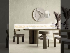 กระเบื้องปูพื้นเซรามิกพอร์ซเลนผิวด้านสำหรับภายในอาคาร