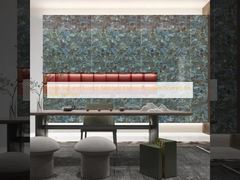 พื้น Porcelain ภายในทนเลื่อนและขีดข่วนสูง สําหรับภายในที่ปลอดภัย