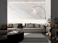 ทนทานต่อรอยขีดข่วนสูงและดูแลรักษาง่ายด้วยกระเบื้องปูพื้นเซรามิกสำหรับภายใน