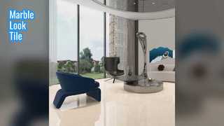 กระเบื้องลายหินอ่อน กันรอยขีดข่วนสูง ติดตั้งง่าย