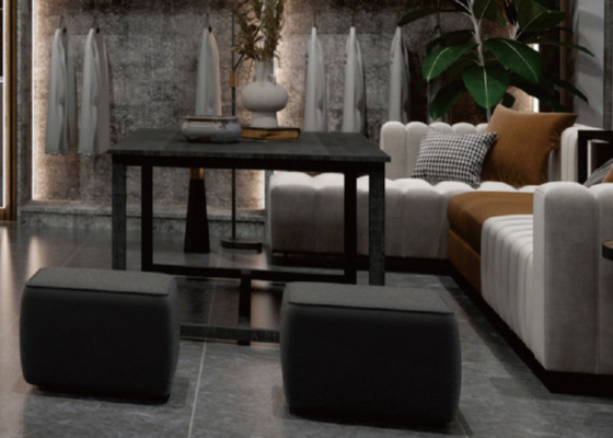 คาเรนสีเทา ขนาด 750x1500 มาร์เบลดูโปร์เซลิน Tile สําหรับที่อยู่อาศัย