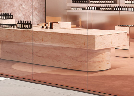 สวย 6 มิลลิเมตร ภายใน Porcelain Wall Slab สําหรับตกแต่งห้องนั่งเล่น