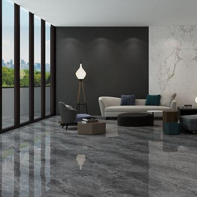 ความต้านทานคราบและการออกแบบรูปแบบ 4 กระเบื้อง Porcelain Indoor 750 * 1500mm