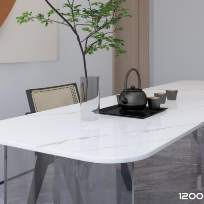 1200*2700mm กระเบื้องโพรเซลีนภายในเพื่อการบํารุงรักษาง่ายภายในร้านกาแฟ