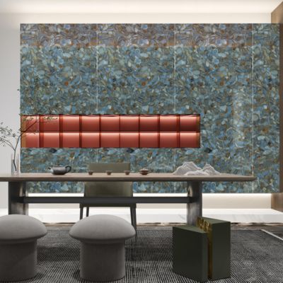 พื้น Porcelain ภายในทนเลื่อนและขีดข่วนสูง สําหรับภายในที่ปลอดภัย