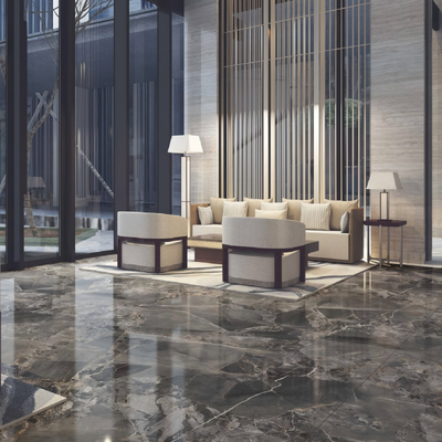 High Scratch Resistance Marble Look Porcelain Tile Frost Resistant Perfect for Indoor Outdoor Flooring and Wall Cladding Projects