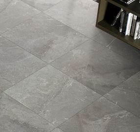 กระเบื้องพื้นห้องครัวเซรามิกสีเบจครีมทนสารเคมี 24 X 24 X 0.4 นิ้ว