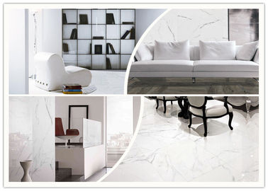 กระเบื้องพอร์ซเลนลายหินอ่อนแฟชั่น, กระเบื้องพื้น 24x48 ขนาดที่ถูกต้องกระเบื้องพื้นพอร์ซเลนห้องนั่งเล่น