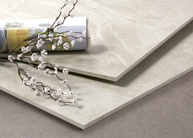 กระเบื้องพอร์ซเลน Breccia Stone Beige Modern สำหรับปูพื้นบ้าน Super Market