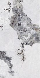 Foshan Book Match Slab กระเบื้องเซรามิค 1200x2400mm กระเบื้อง Porcelain สมัยใหม่สีขาวกระเบื้องขนาดใหญ่