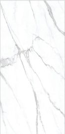 สีขาวขนาดใหญ่ 900x1800mm สวมกระเบื้องผนัง Porcelain ทน