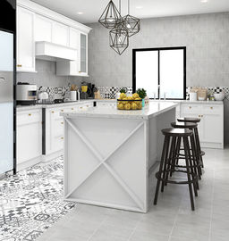 ตกแต่งห้องนั่งเล่นผสมสี 600x600 Mm Matt Finish Porcelain Tiles
