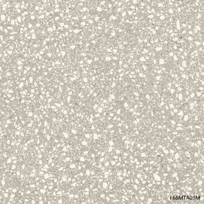 กระเบื้องพื้นหินเทียม Terrazzo สีเบจ 600*600mm