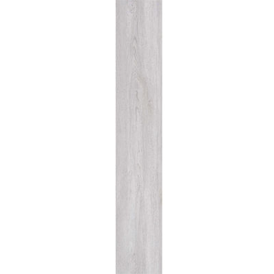 กระเบื้องพอร์ซเลนในร่มเว้า Matt พื้นไม้กระดานสีเทาอ่อน 48 X 8 นิ้ว