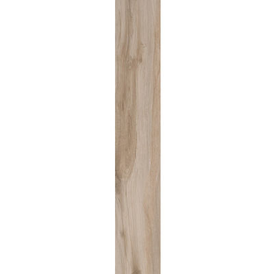 กระเบื้องพอร์ซเลนไม้กันน้ำสีน้ำตาลอ่อนความหนา 10 มม. กันลื่น 60x120cm